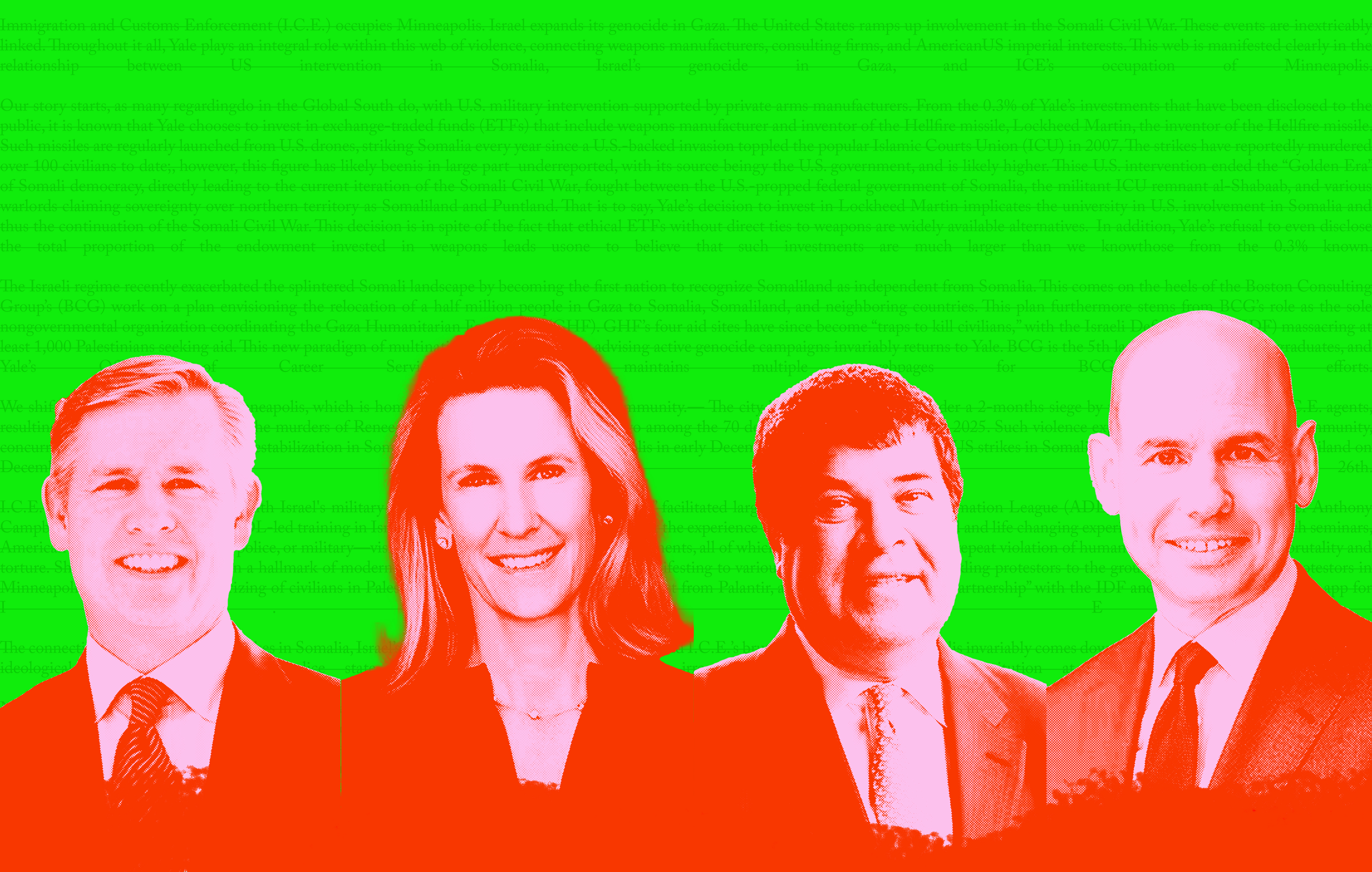 How Yale Perpetuates Global Imperialism in Minneapolis, Gaza, and Somalia